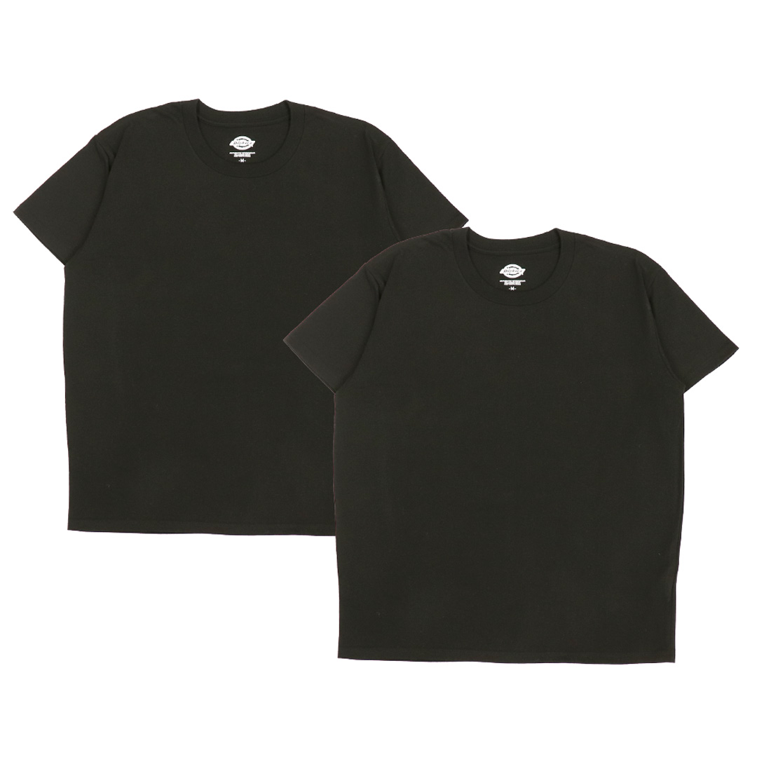 Dickies（ディッキーズ） 2枚セット Tシャツ メンズ 半袖 パックT 無地