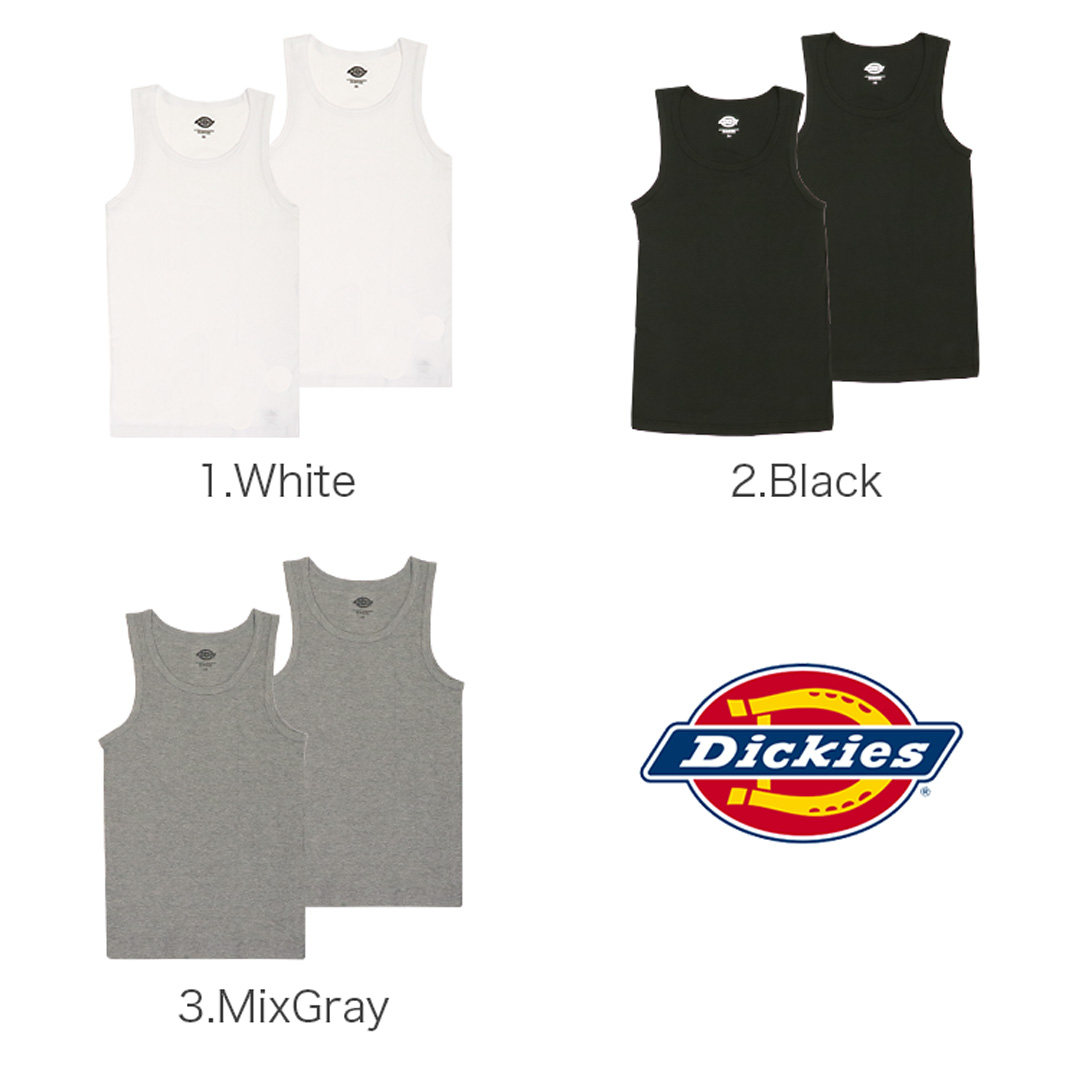 Dickies 2枚セット ディッキーズ タンクトップ メンズ