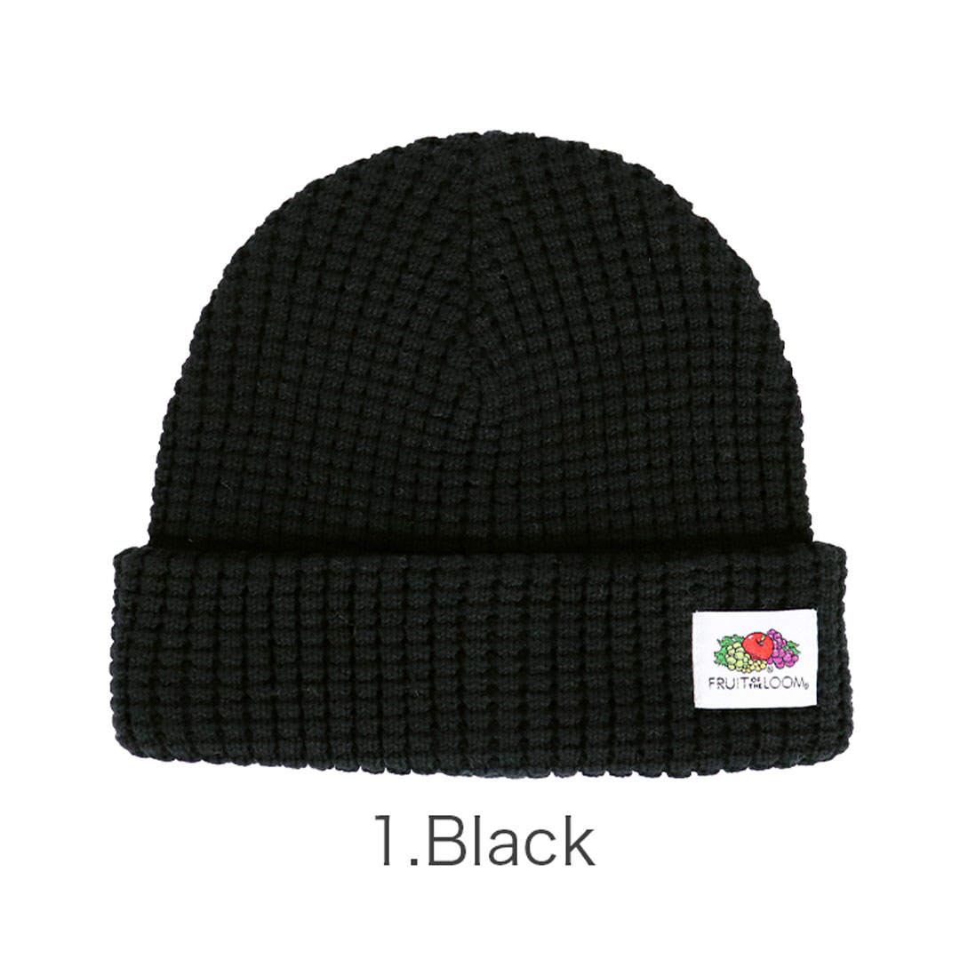 L.G.B ワッフルニットキャップ BEANIIEZ LEERY WAFFLE ACRYLIC KNIT CAP ビーニーズ ニット