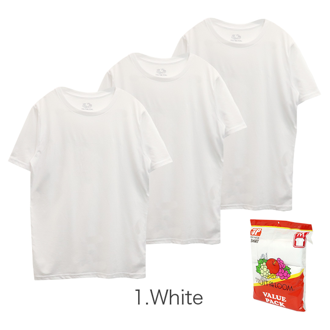 FRUIT OF THE LOOM（フルーツオブザルーム） Tシャツ 半袖 3枚組