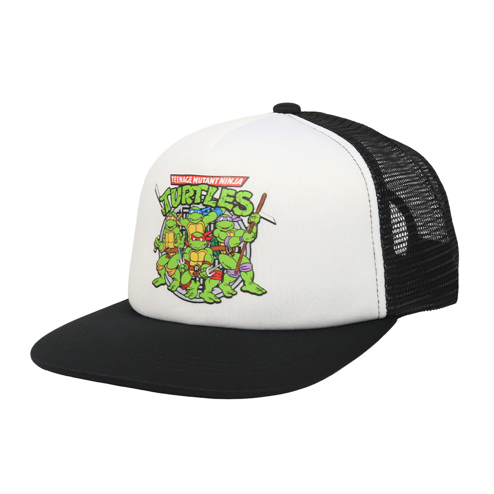 FRUIT OF THE LOOM フルーツオブザルーム メッシュ キャップ Teenage Mutant Ninja Turtles Nickelodeon コラボ メンズ レディース 帽子 アメコミ｜99headwearshop｜02