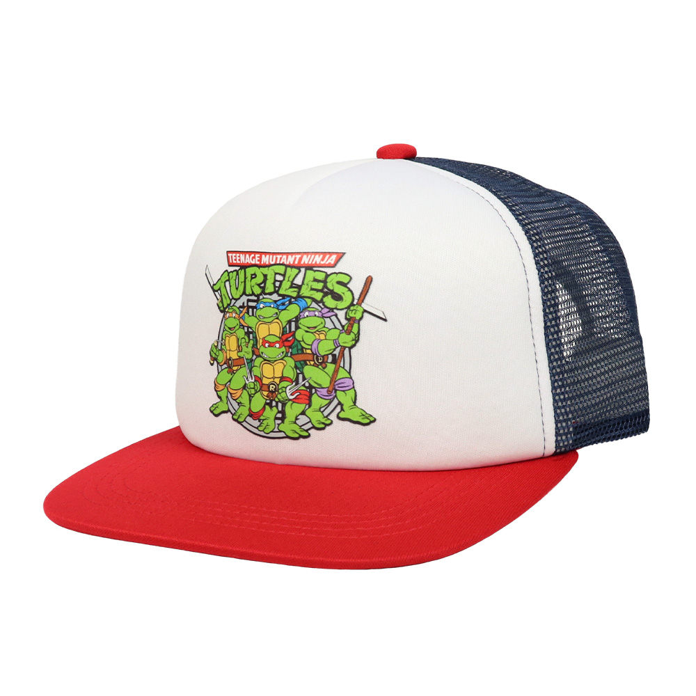 FRUIT OF THE LOOM フルーツオブザルーム メッシュ キャップ Teenage Mutant Ninja Turtles Nickelodeon コラボ メンズ レディース 帽子 アメコミ｜99headwearshop｜03