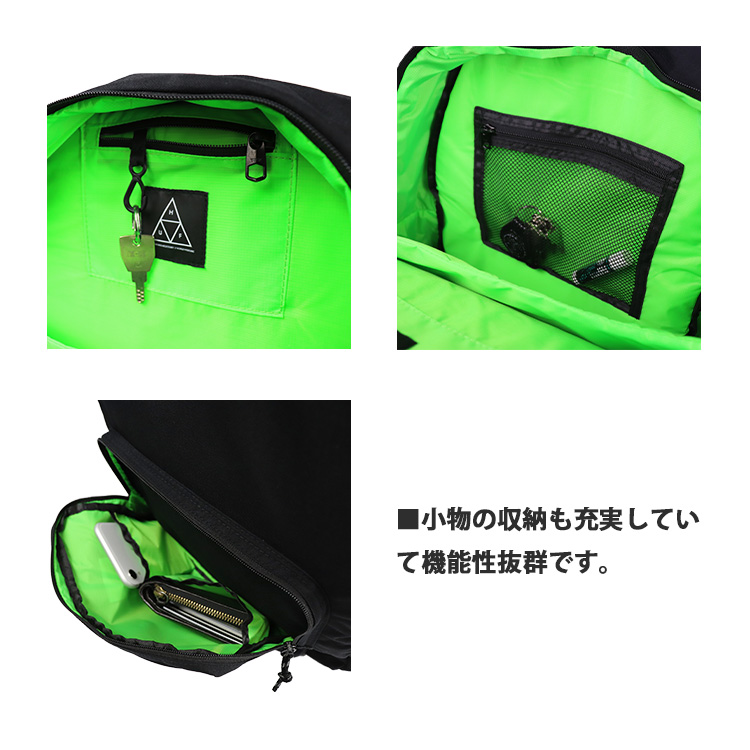 HUF カモフラージュ バックパック HUF ハフトンプキンズ ショルダー バック TOMPKINS SHOULDER BAG