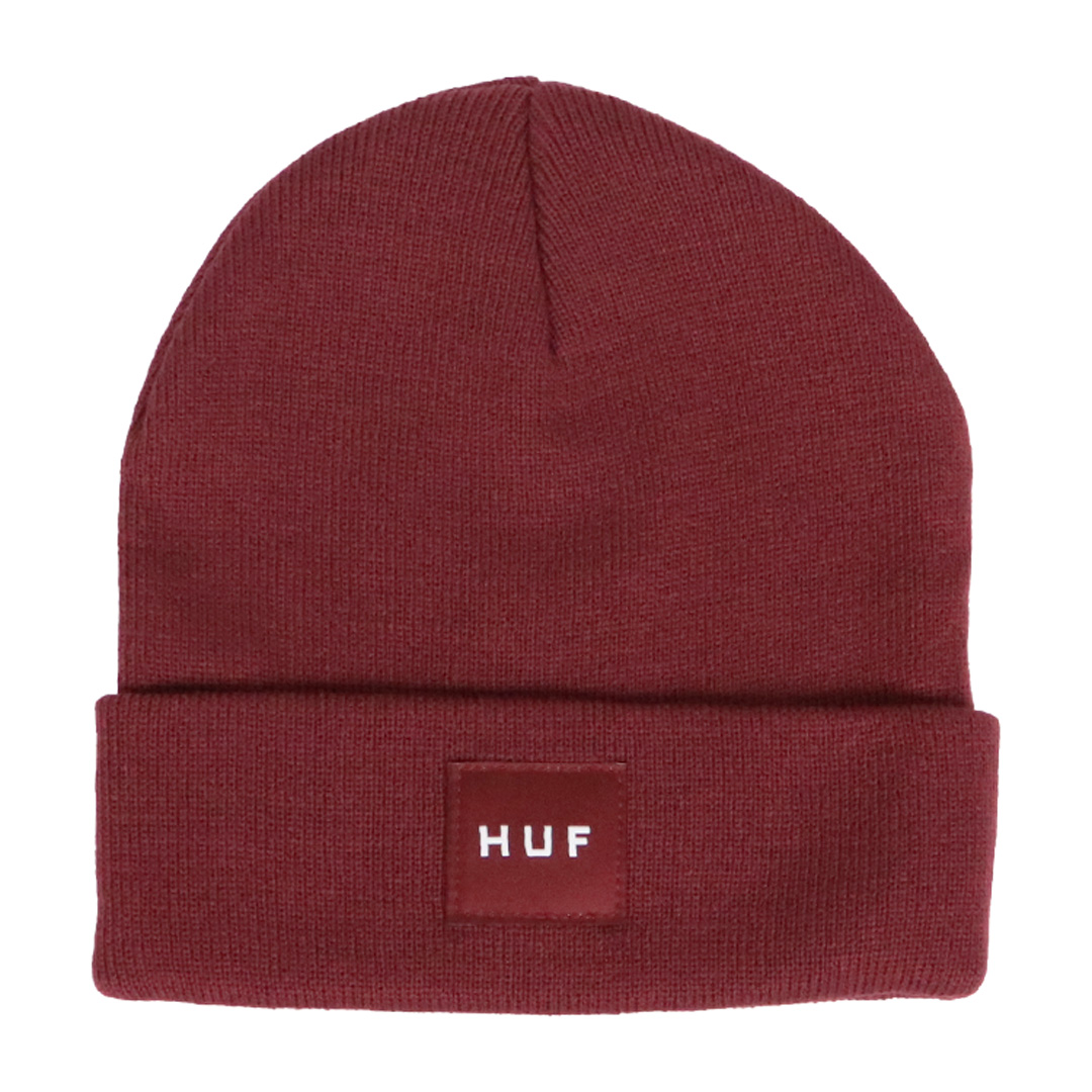 HUF ハフ ニット帽 ニットキャップ メンズ ボックスロゴ : 99