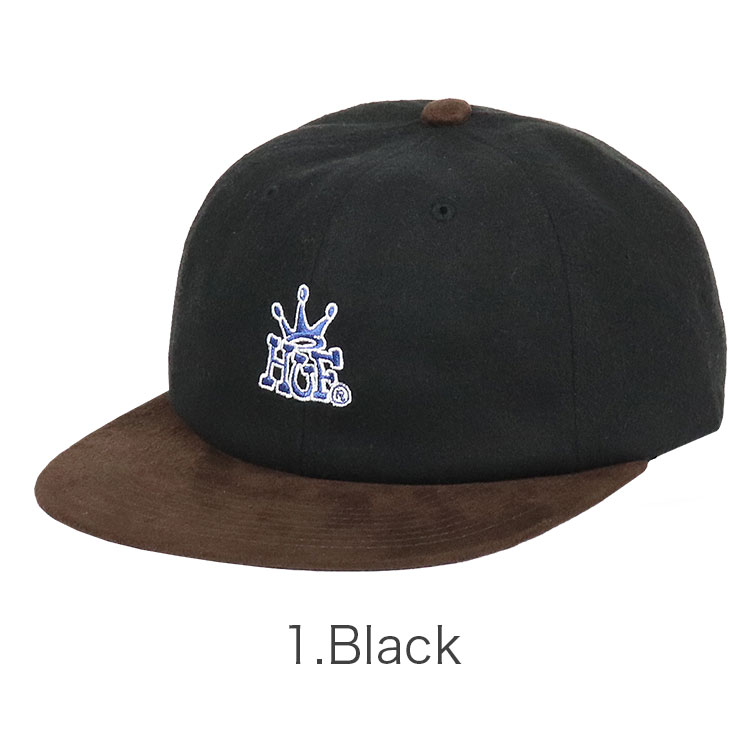 HUF ハフ キャップ メンズ レディース メルトンウール フェイク