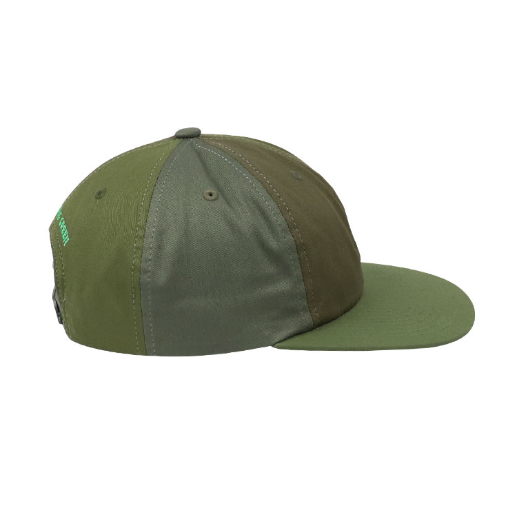 HUF ハフ キャップ メンズ EASY GREEN CONTRAST 6 PANEL HAT 帽子