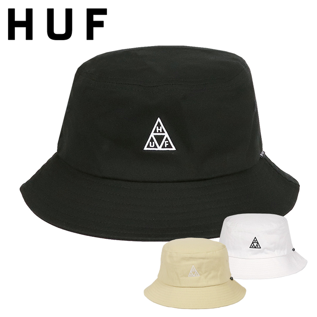 HUF ハフ バケットハット トリプルトライアングル ワンポイント 