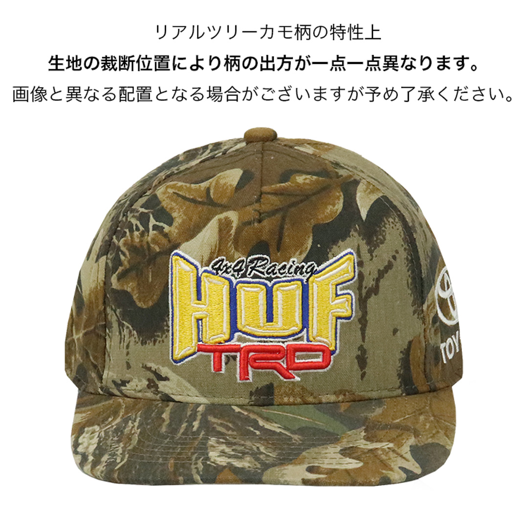 HUF（ハフ） キャップ トラッカー カモフラ 迷彩 メンズ 帽子 TOYOTA