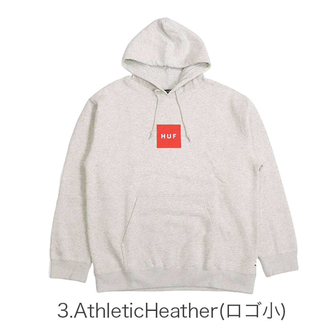 HUF ハフ パーカー フーディー メンズ ESSENTIALS BOX LOGO おしゃれ