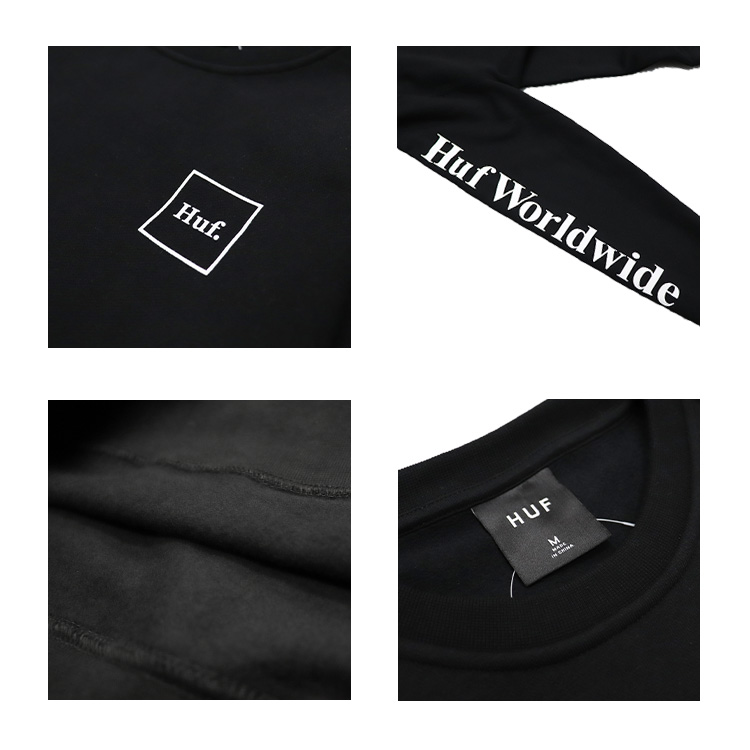 トレーナー スウェット HUF/ESSENTIALSDOMESTIC CREW PF00264 レディース メンズ 楽天市場】SALE!ハフ HUF トレーナー クルースウェット/HUF