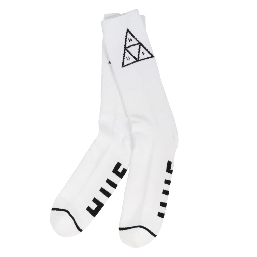 HUF（ハフ） ソックス 靴下 リブ メンズ トリプルトライアングル 