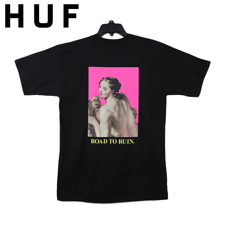 ハフ　Tシャツ　ストリート HUF ハフ Tシャツ メンズ CITY ROSE MEN'S 半袖 スケーター