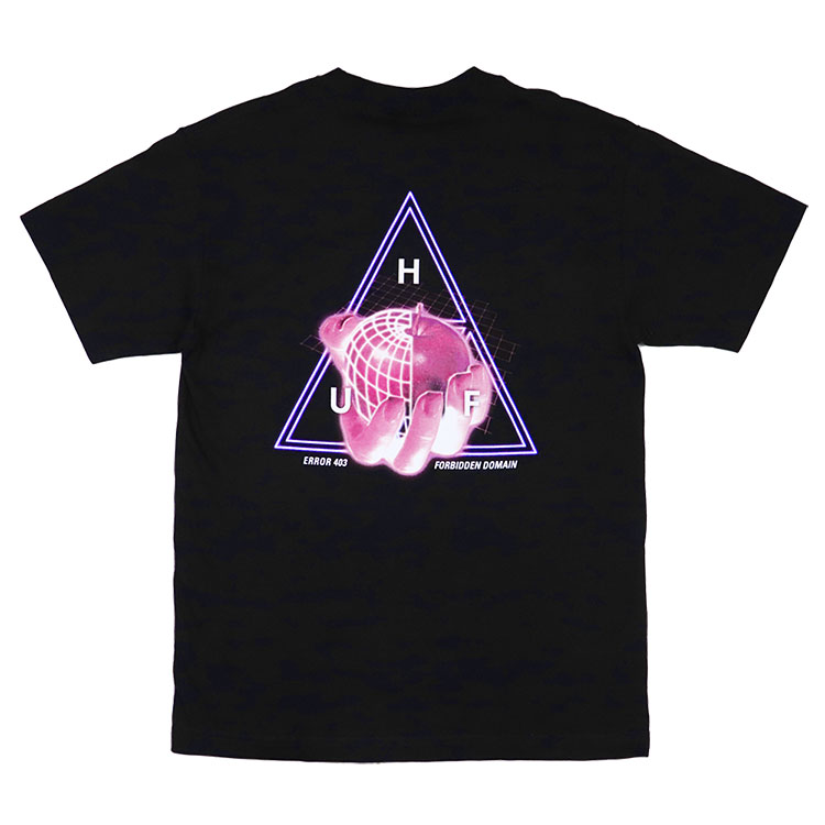 ★国内在庫/即発可*HUF*MATCH-STICKロゴプリントTシャツ★ HUF tシャツ STICKER TEE / Tシャツ 半袖 メンズ レディース