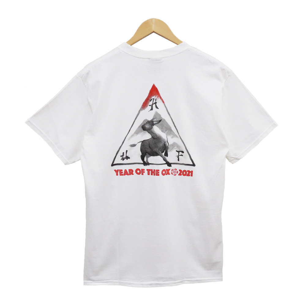 HUF ハフ Tシャツ メンズ 丑 YEAR OF THE OX TT S/S TEE リプル