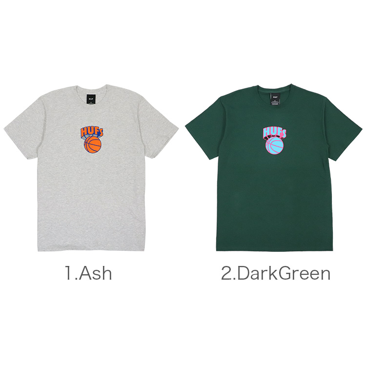 HUF ハフ メンズ Tシャツ バスケットボール ロゴ プリント