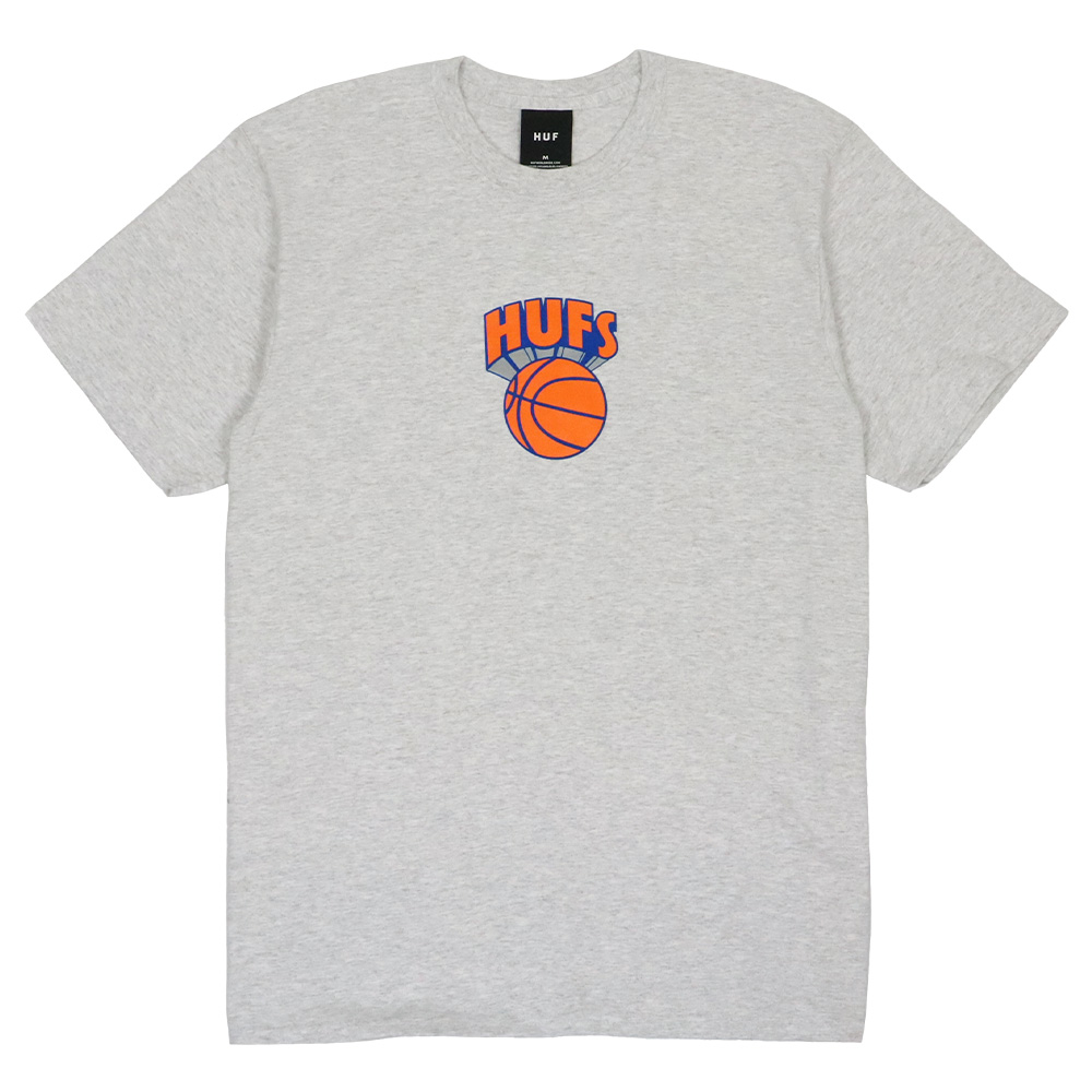 HUF ハフ メンズ Tシャツ バスケットボール ロゴ プリント 半袖T