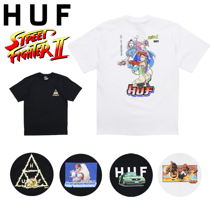 HUF ハフ メンズ Tシャツ ストリートファイター2 S/S TEE CAPCOM 半袖T