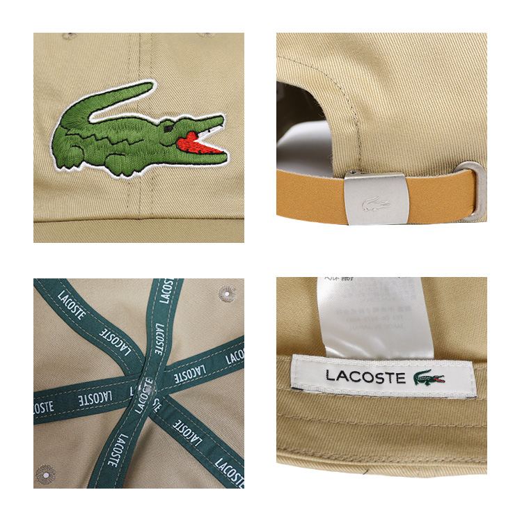 LACOSTE（ラコステ） キャップ メンズ レディース ワニ ビッグ ロゴ
