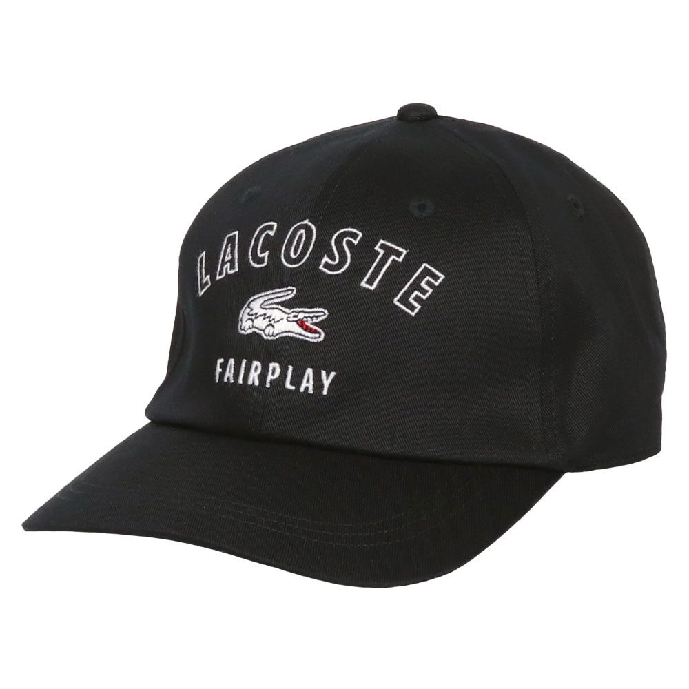 LACOSTE ラコステ キャップ メンズ レディース FAIRPLAY ワニ ブランド ロゴ ローキャップ ダッドハット 6パネル 帽子 ゴルフ ユニセックス｜99headwearshop｜02