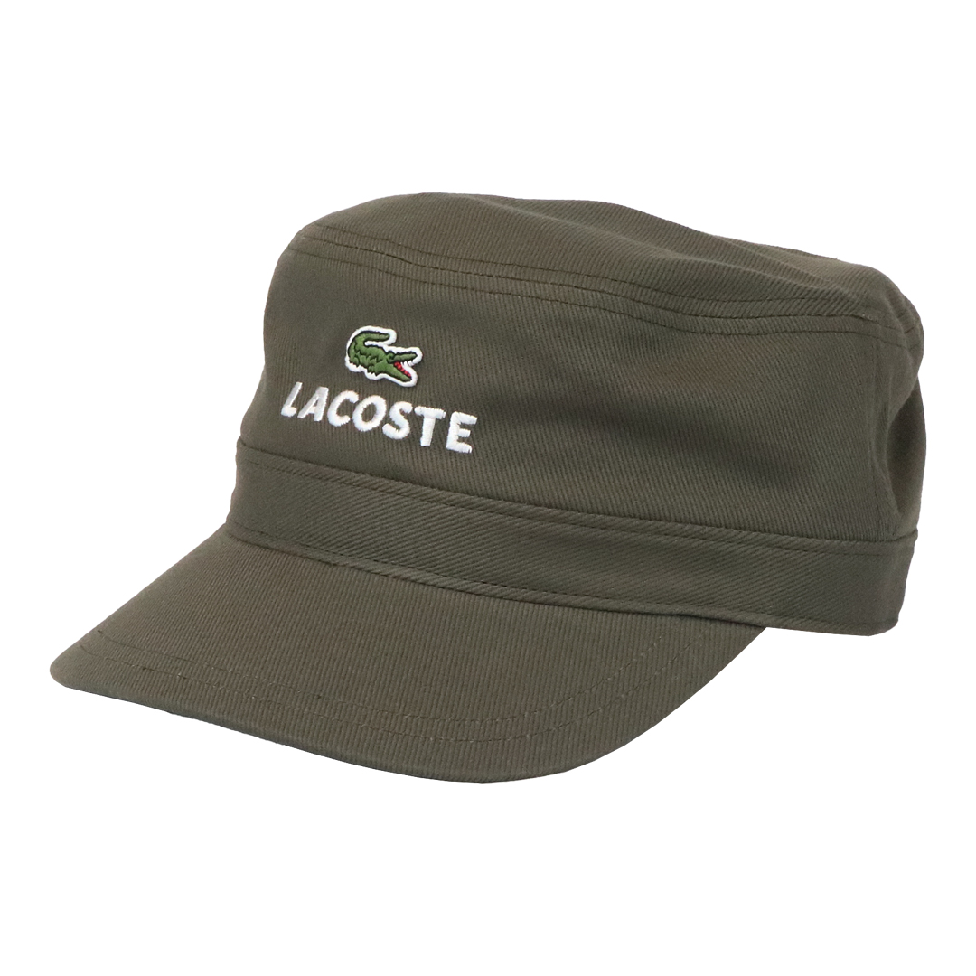 LACOSTE（ラコステ） ワークキャップ 帽子 メンズ レディース ワン