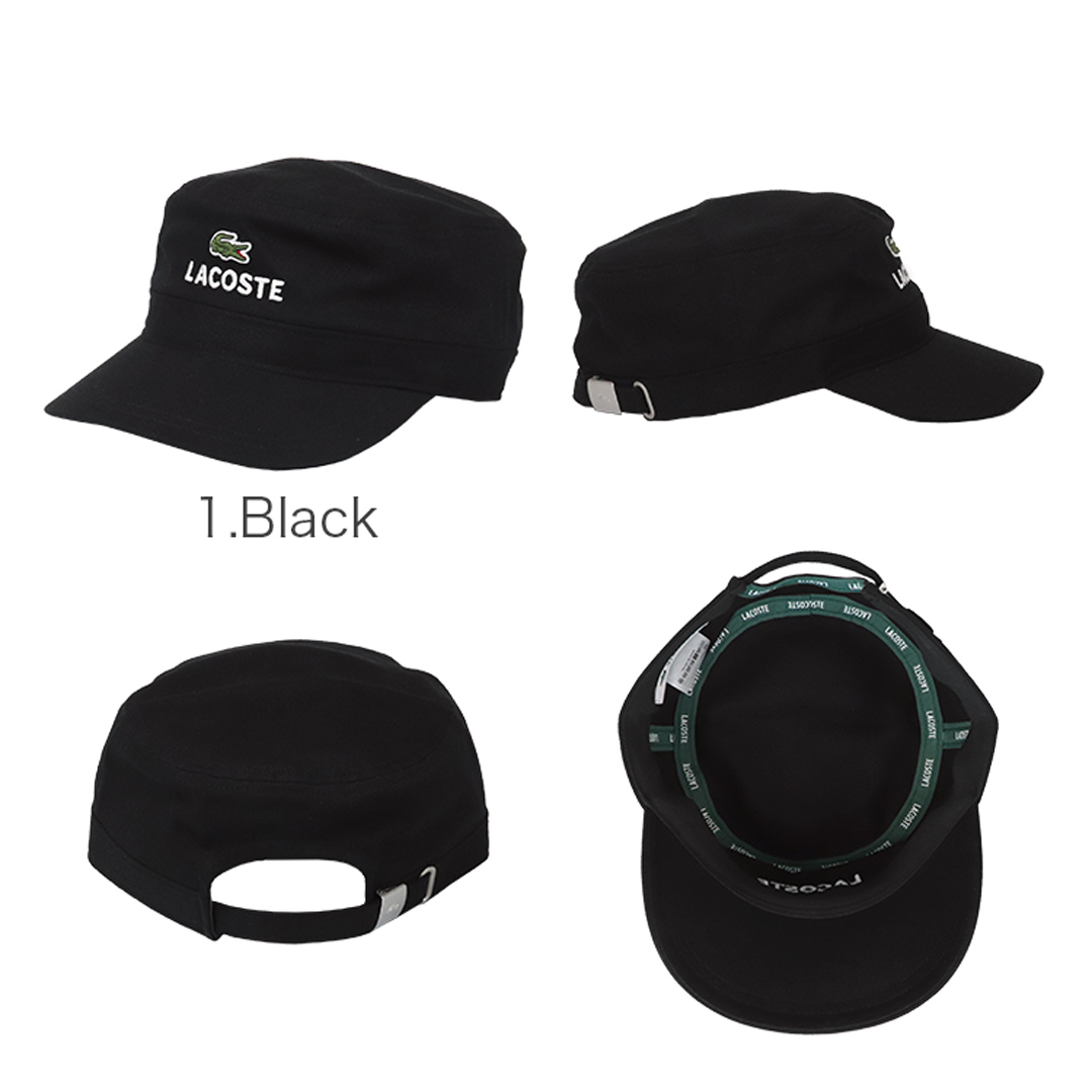 LACOSTE（ラコステ） ワークキャップ 帽子 メンズ レディース ワン