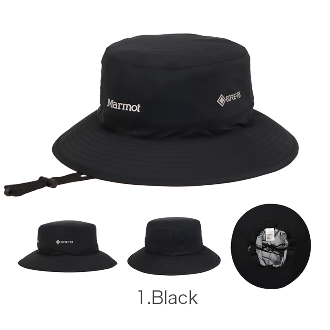 MARMOT - マーモット ハット 帽子 GORE-TEX ゴアテックス ゴアテックス ハット | Marmot | マーモット | TOATJC46_BAK-好