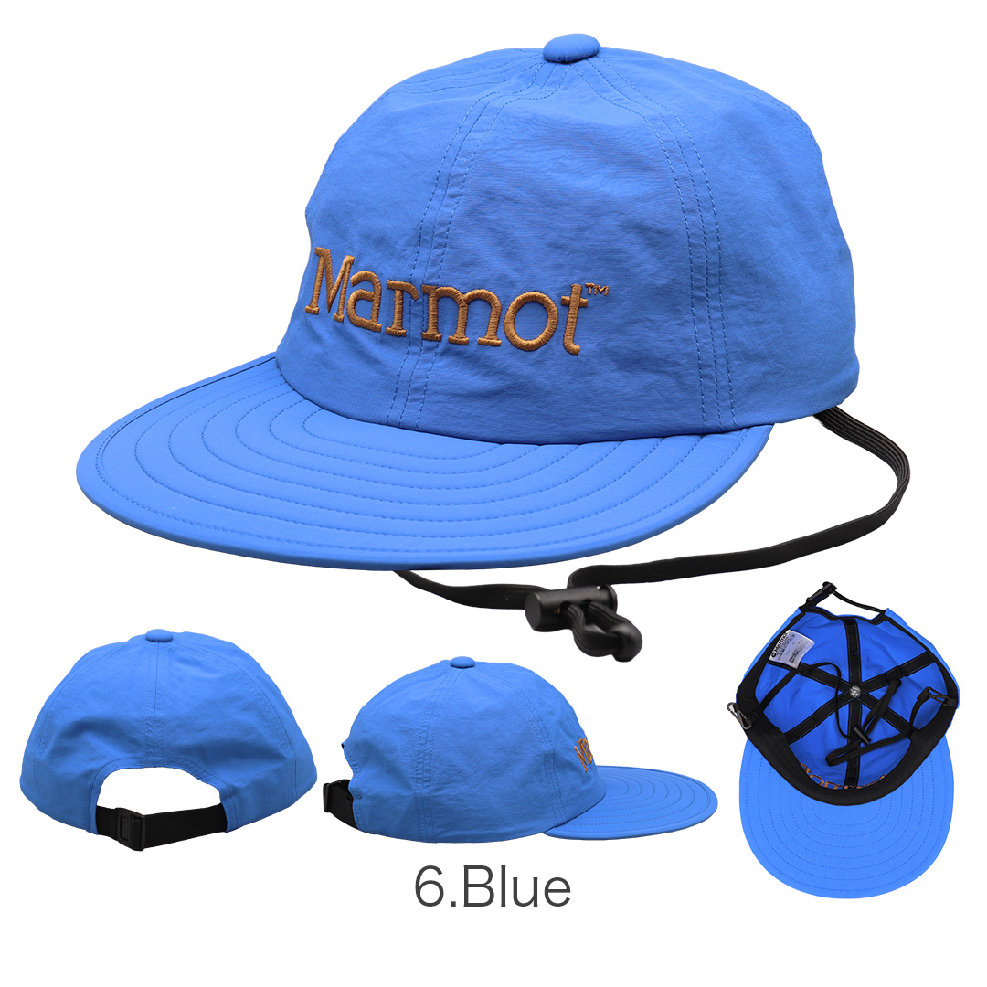 Marmot（マーモット） キャップ つば長 メンズ 男女兼用 ロングビル