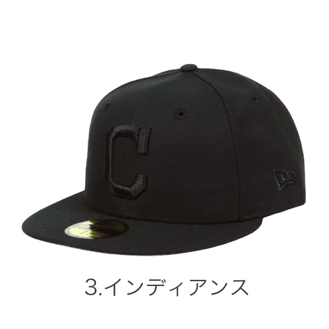 ニューエラ キャップ メンズ オールブラック 59FIFTY NEW ERA