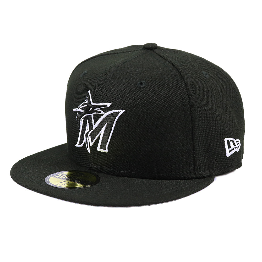 59FIFTY ニューエラ キャップ NewEra ブラック×ホワイトロゴ : 99