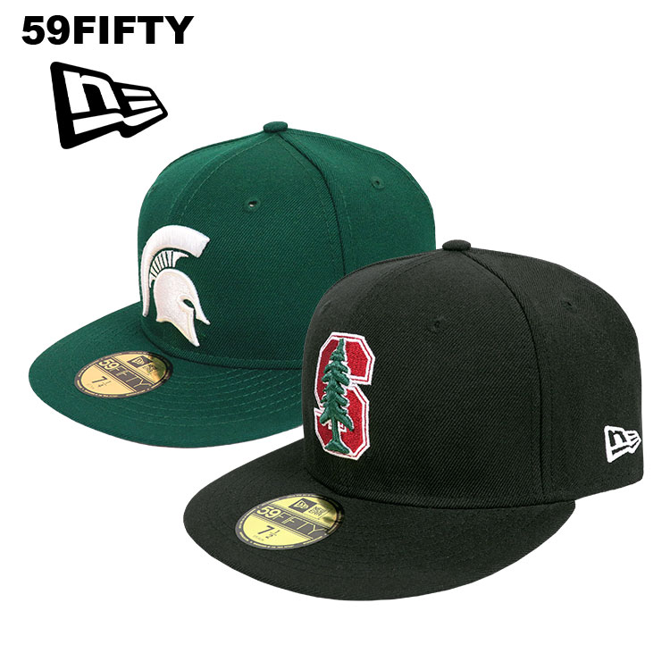 ニューエラ キャップ メンズ 59FIFTY NEW ERA NCAA アメリカ 大学