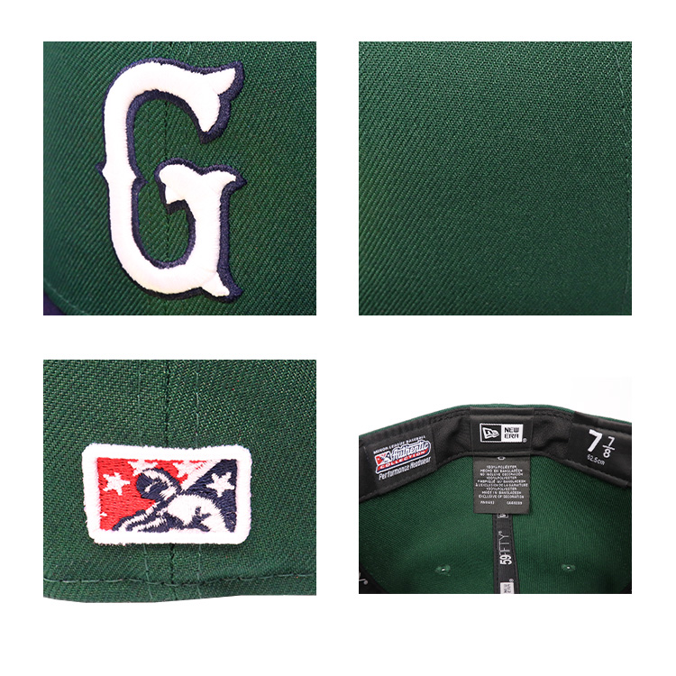 N89 ニューエラ 59fifty グリーンビル ドライブ MiLB 2200