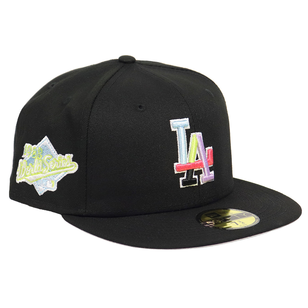 ニューエラ キャップ ロサンゼルス・ドジャース 59FIFTY NEW ERA LA メンズ 帽子 ベースボールキャップ 大きいサイズ サイドパッチ｜99headwearshop｜03