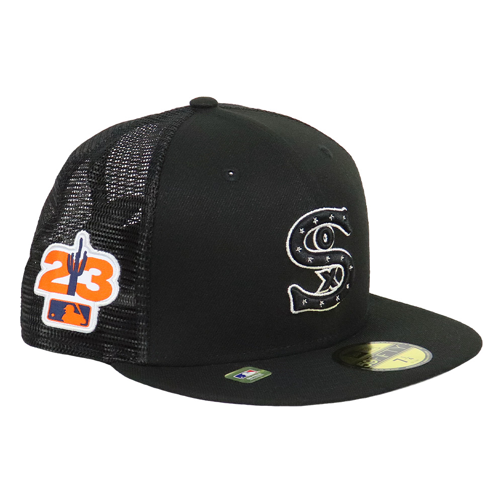 ニューエラ メッシュキャップ 59FIFTY MLB NEW ERA メンズ レディース ベースボールキャップ ブランド ロゴ 帽子 スプリングトレーニング メジャーリーグ 野球｜99headwearshop｜02