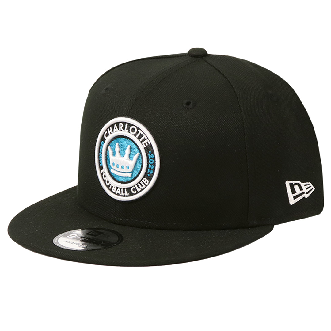 ニューエラ シャーロットFC スナップバックキャップ 海外モデル　ブラック 9FIFTY ニューエラ キャップ NEW ERA MLS シャーロットFC 帽子