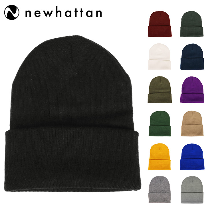 ニューハッタン ニット帽 ニットキャップ 無地 NewHattan :nhknit:99 HEADWEAR SHOP - 通販 -  Yahoo!ショッピング