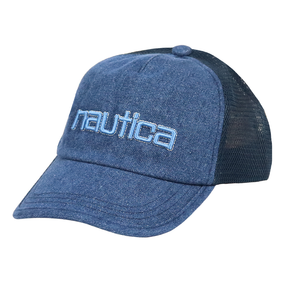 NAUTICA（ノーティカ） メッシュキャップ メンズ ロゴ ブランド デニム