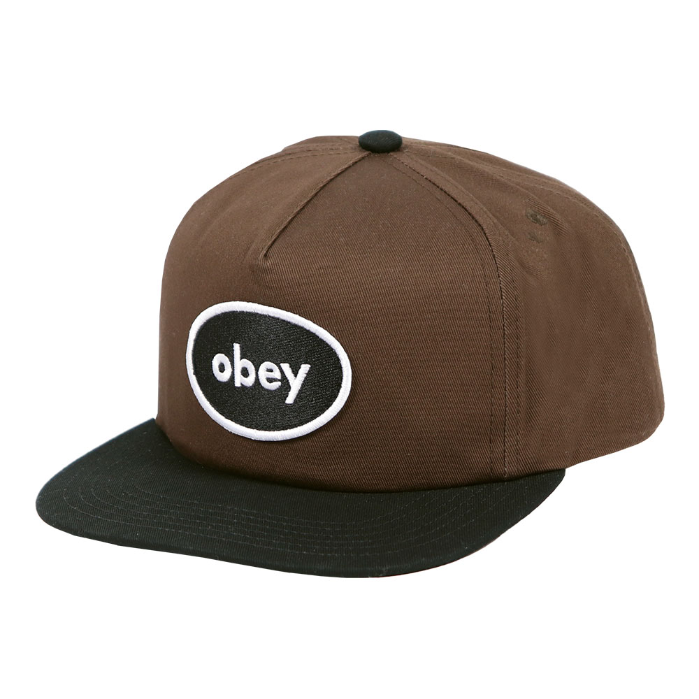 OBEY キャップ メンズ レディース オベイ ベースボールキャップ ツートンカラー 帽子 ユニセックス ブランド ロゴ パッチ ストリート 野球帽｜99headwearshop｜04
