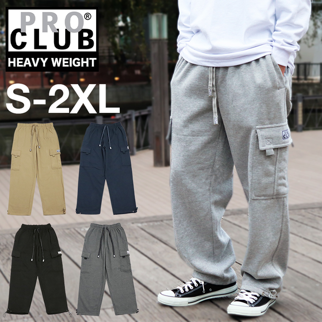 PRO CLUB Heavy Fleece Cargo Pants - その他