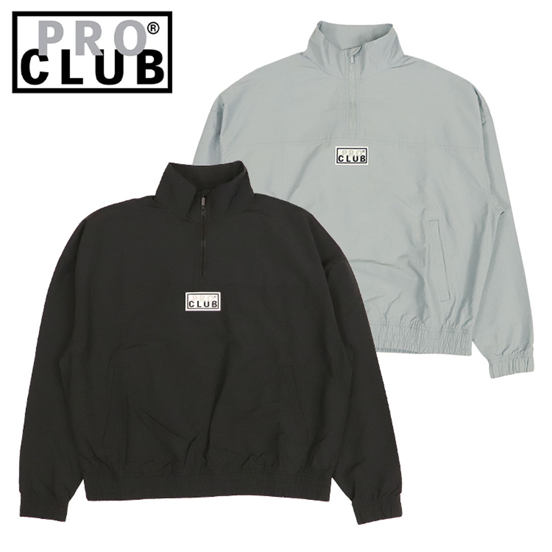 PRO CLUB プロクラブ ハーフジップ トラックジャケット ライト