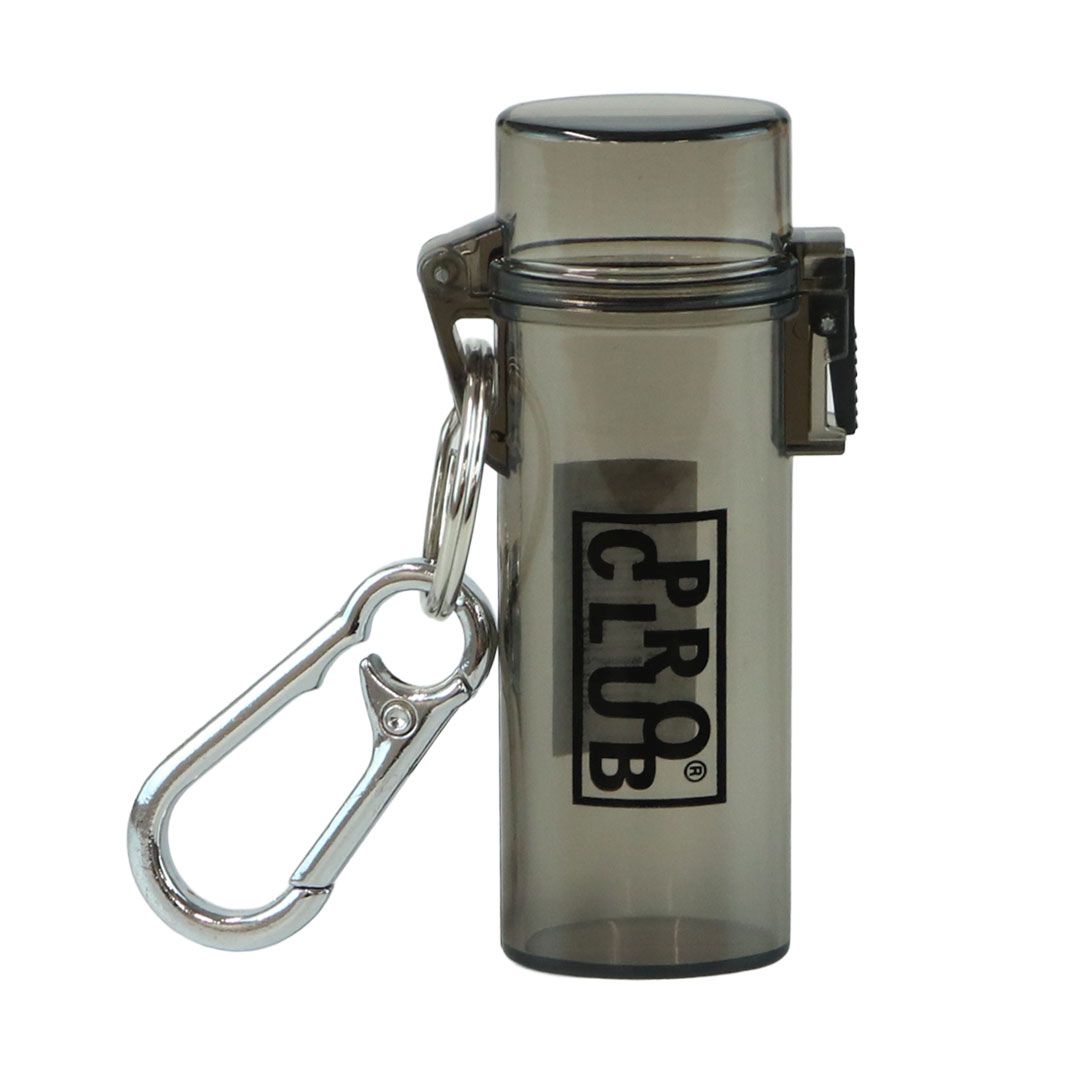 プロクラブ ライターケース キーチェーン クリア 透明 タバコ PRO CLUB