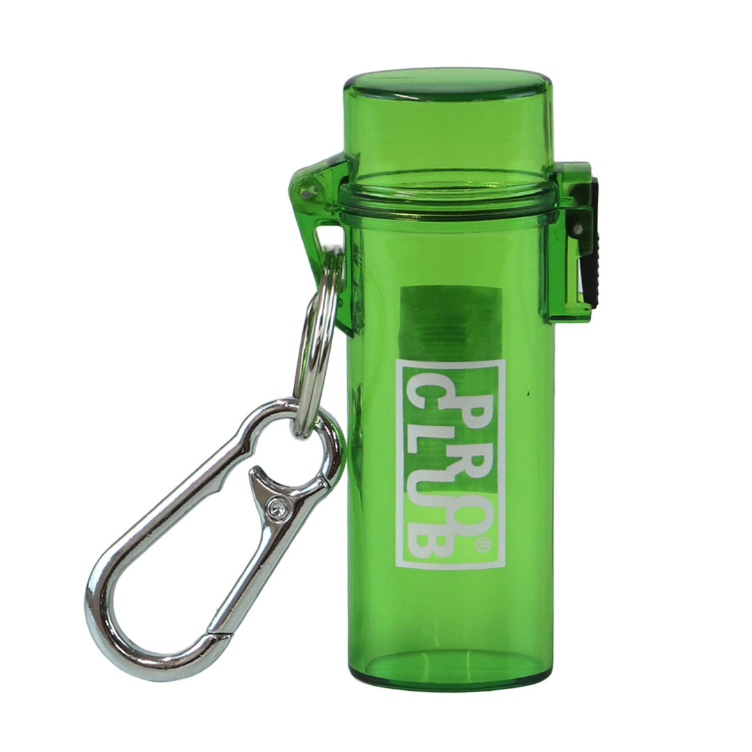 プロクラブ ライターケース キーチェーン クリア 透明 タバコ PRO CLUB