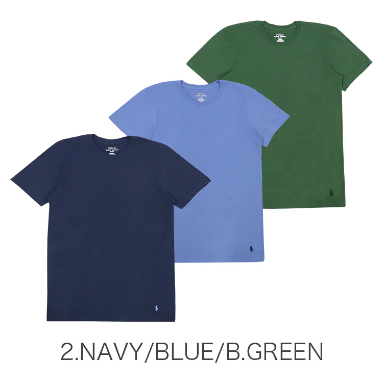【3枚セット】ポロ・ラルフローレン Tシャツ メンズ Polo Ralph