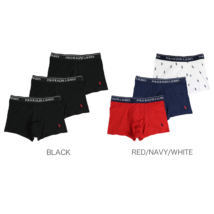 POLO RALPH LAUREN 3枚組 ポロ・ラルフローレン ボクサーパンツ