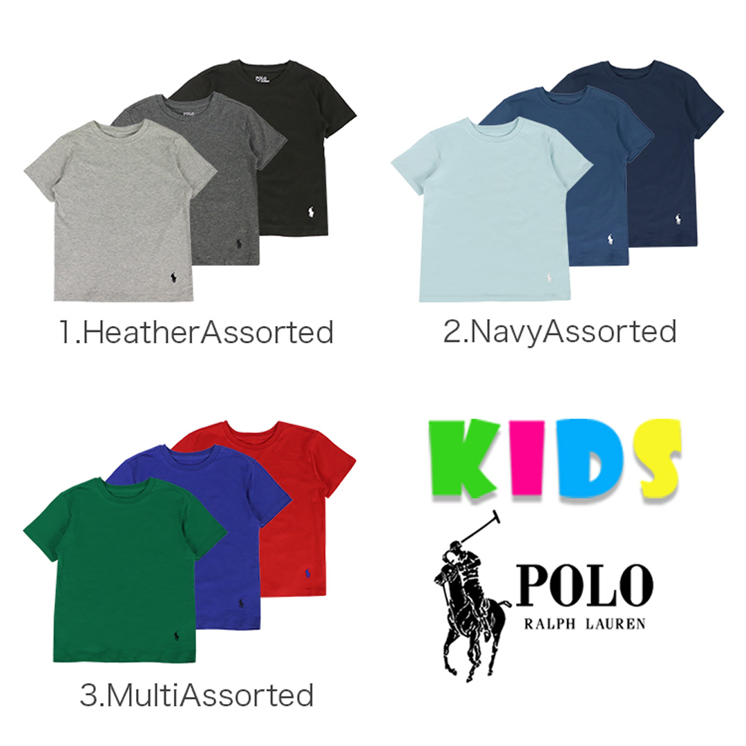 3枚セット ポロ・ラルフローレン キッズ Tシャツ 男の子 ボーイズ インナー Polo Ralph Lauren ブランド 半袖 肌着 子供用 ロゴ  お得 パック ギフト : plboys3tsset : 99 HEADWEAR SHOP - 通販 - Yahoo!ショッピング