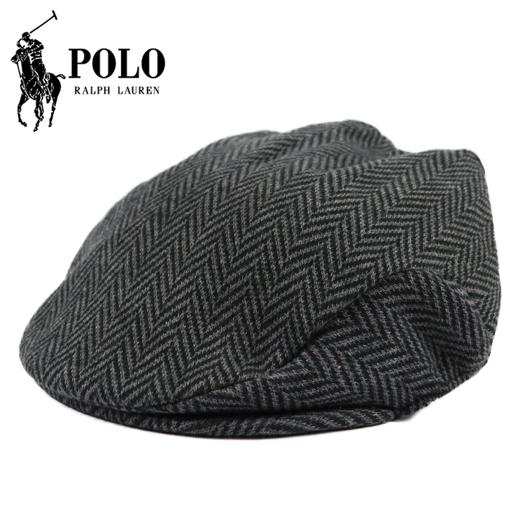 ラルフローレン ハンチング 帽子 HERRINGBONE DRIVER HAT ポロ Polo Ralph Lauren メンズ ドライバーハット  ラルフ