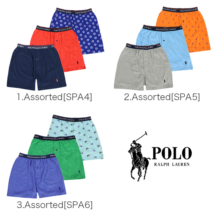 POLO RALPH LAUREN 3枚セット ポロ・ラルフローレン トランクス