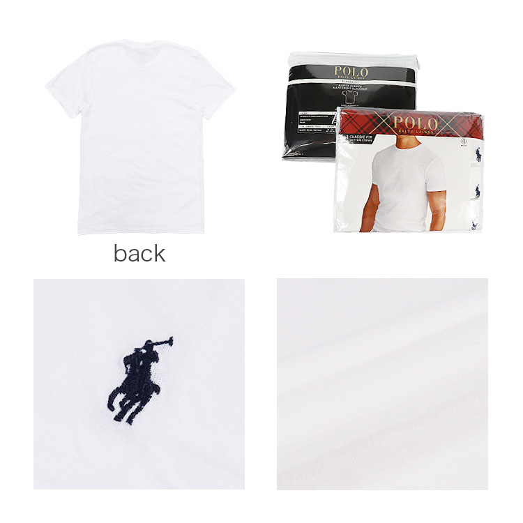 Polo Ralph Lauren Tシャツ 6枚セット POLO RALPH LAUREN ポロ ラルフローレン クルーネック Tシャツ 6