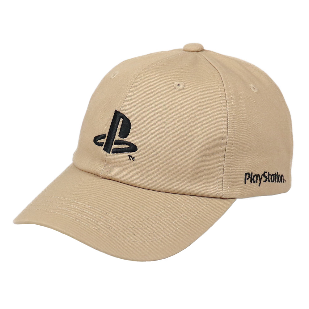 プレイステーション キャップ メンズ レディース PlayStation PS EMB LOW CAP 帽子 6パネルキャップ プレステ ゲーム