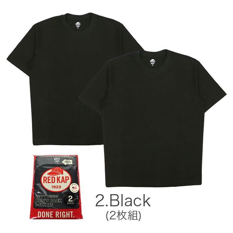 GOOD BAIT Tシャツ 2枚セット RED KAP 2枚セット レッドキャップ Tシャツ メンズ 半袖 パックT