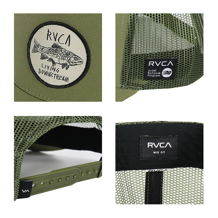 RVCA ルーカ メッシュキャップ メンズ レディース ベン